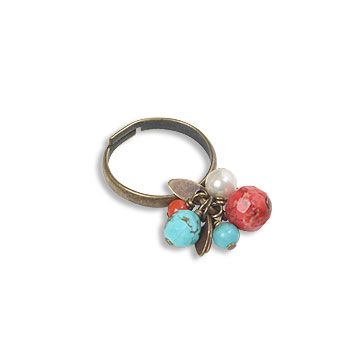 Beach : Bague pampille
