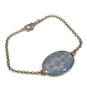 Fleur Bleue : Bracelet petit modele