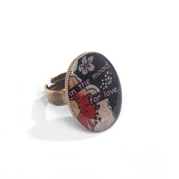 Geisha : Bague ovale