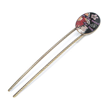 Geisha : Long hair pin