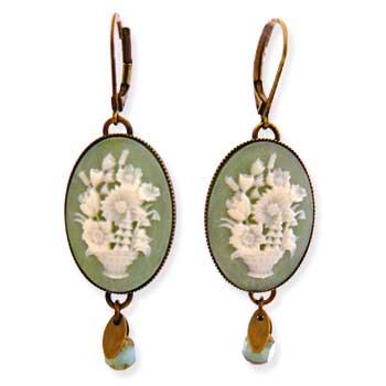 Lili : Boucles d'oreille - Vert