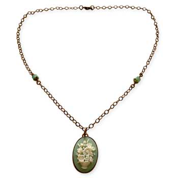 Lili : Collier - Vert