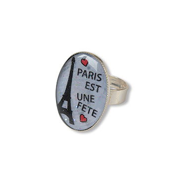 Paris : Bague ovale