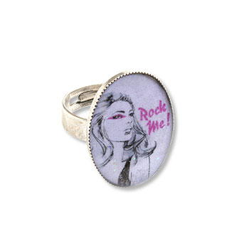 Rock Me : Bague ovale